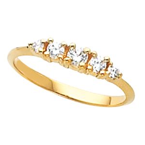 5-Stone Anniversary Ring Mounting