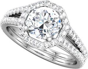 Semi-Mount Engagement Ring