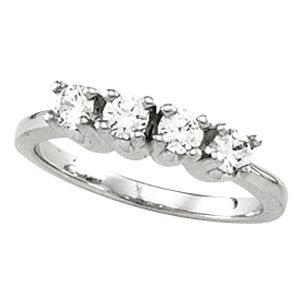 4-Stone Anniversary Ring Mounting