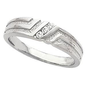 Ladies or Gents Wedding Band Mounting
