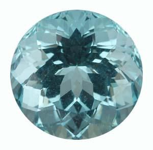 Round Genuine Blue Paraiba Tourmaline (Black Box)