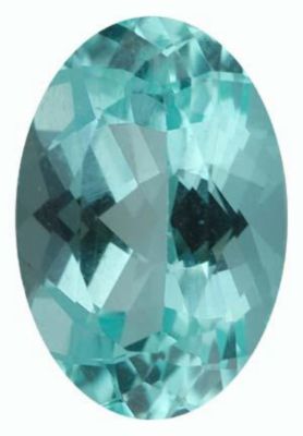 Oval Genuine Blue Paraiba Tourmaline (Black Box)
