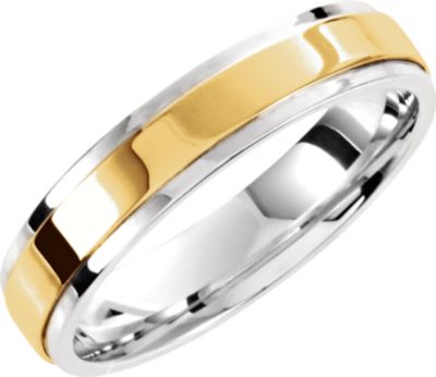 Two-Tone Comfort Fit Band