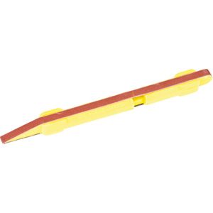 Yellow Sandpaper Stick includes 400 grit belt