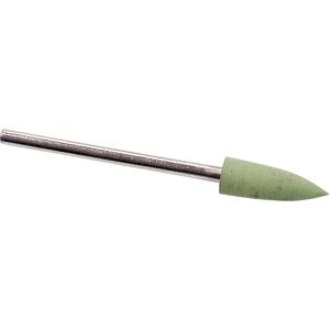 5.5mm x 15mm Point Swiss Green Polisher