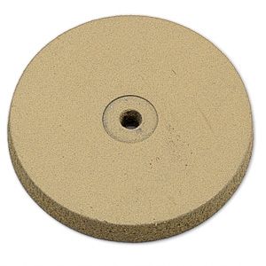 22mm x 3mm Square Edge Swiss Yellow Silicone Polisher