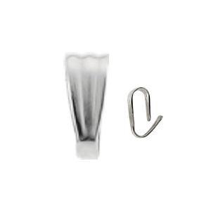 Snap On Locket Bail for 2mm Chain