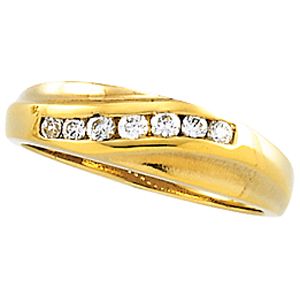 Ladies or Gents Wedding Band Mounting