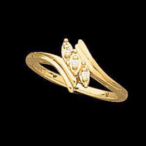 Bypass Ring for Diamonds