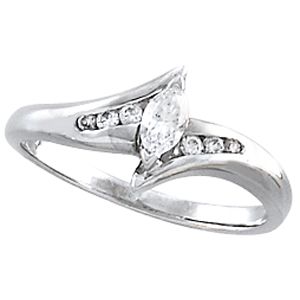 Engagement Ring Mounting & Band