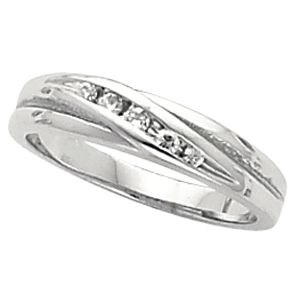 5-Stone Ladies or Gents Wedding Band Mounting