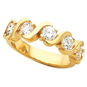 5-Stone Anniversary Ring Mounting