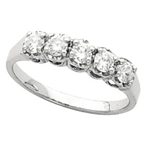 5-Stone Anniversary Ring Mounting