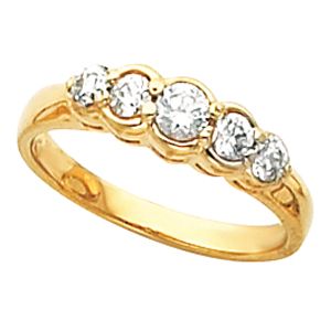 5-Stone Anniversary Ring Mounting