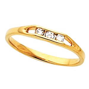 3-Stone Anniversary Ring Mounting