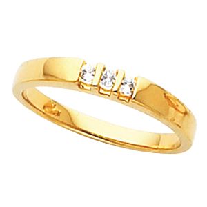 3-Stone Anniversary Ring Mounting