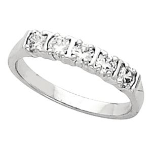 5-Stone Anniversary Ring Mounting