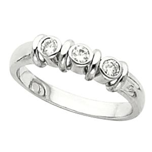 3-Stone Anniversary Ring Mounting 
