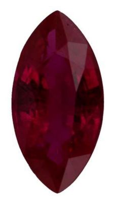 Marquise Genuine Ruby (Black Box)