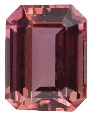 Emerald/Octagon Genuine Imperial Precious Topaz (Black Box)