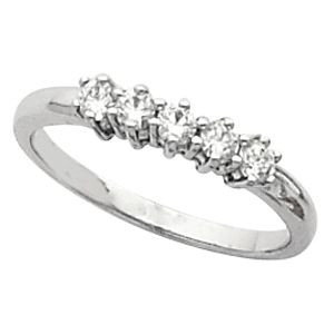 5-Stone Anniversary Ring Mounting