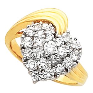 Heart-Shaped Ring Mounting