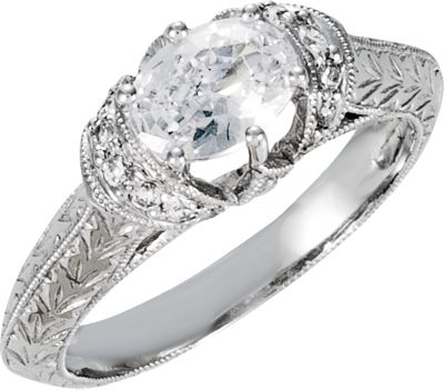 Semi-Mount Engagement Ring