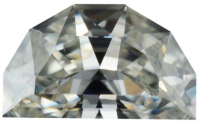 Half Moon Lab Created Moissanite