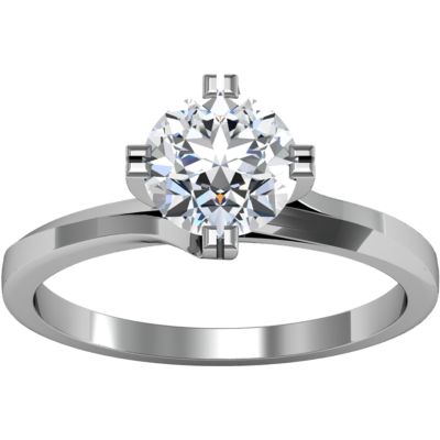 Engagement Ring Mounting and Band
