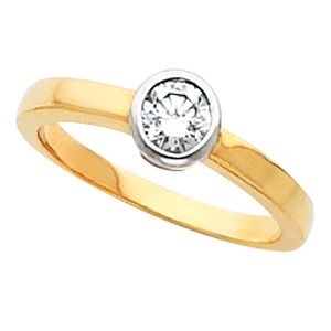 Solitaire Engagement Ring Mounting