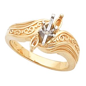Engagement Mounting or Ladies/Gents Matching Band