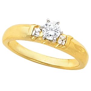 Three-Stone, Princess-Cut Engagement, or Ladies/Gents Matching Bands