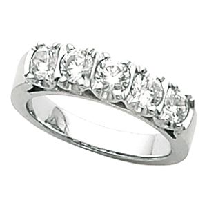 5-Stone Anniversary Ring Mounting