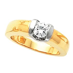 Solitaire Engagement Ring Mounting