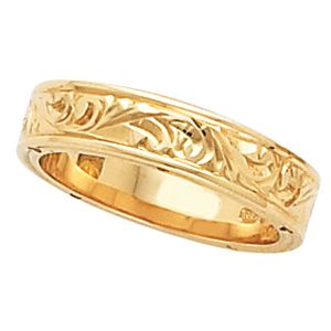 Hand Engraved Ring Mounting