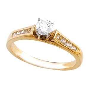 Cathedral Engagement or Band Mounting