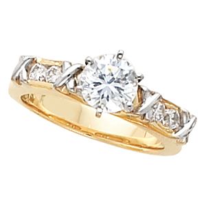 Engagement Ring Base & Band Mounting