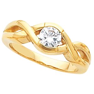 Engagement Ring Mounting & Band