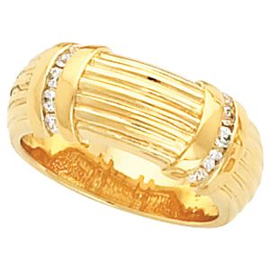 Ladies or Gents Wedding Band Mounting