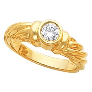 Engagement Ring Mounting & Band