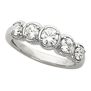 5-Stone Anniversary Ring Mounting