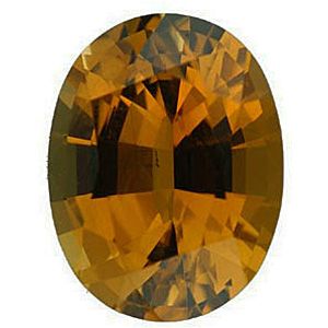 Oval Genuine Golden Tourmaline (Black Box)