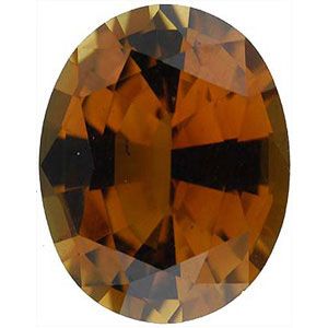 Oval Genuine Bronze Tourmaline (Black Box)