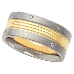 Ladies or Gents Wedding Band Mounting