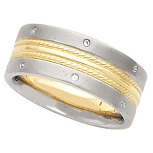 Ladies or Gents Wedding Band Mounting