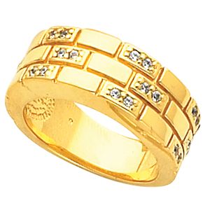 Ladies or Gents Wedding Band Mounting