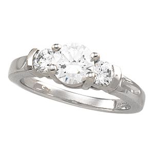 3-Stone Anniversary Ring Mounting