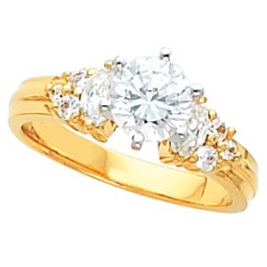 Engagement Base Ring Mounting & Band