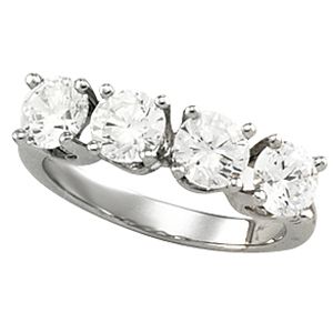 4-Stone Anniversary Ring Mounting