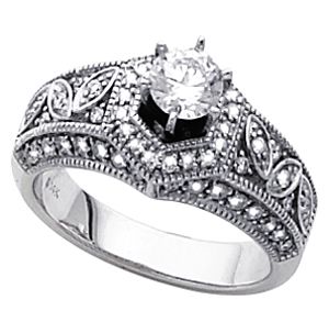 Vintage Design Engagement Base Ring Mounting
